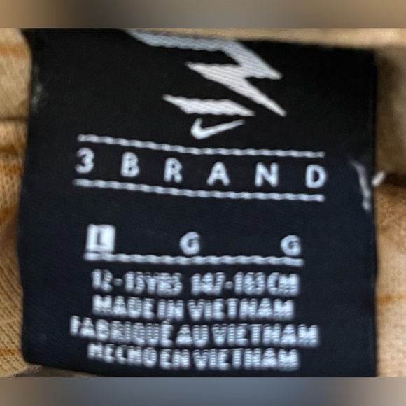 Nike 3Brand all over print hoodie boys Sz large 14/16 - Picture 7 of 7